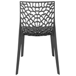 Καρέκλα Hush Pakoworld pp σε Ανθρακί Απόχρωση 50x57x81εκ