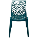 Καρέκλα Hush Pakoworld pp σε Μπλε Απόχρωση 50x57x81εκ