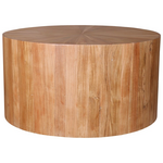 Τραπέζι Osiri Pakoworld Ξύλο Acacia σε Φυσική Απόχρωση Φ80x45εκ