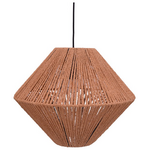 Φωτιστικό Οροφής Palmo Inart ε27 Rope σε Φυσική Απόχρωση Φ40x32εκ