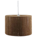 Φωτιστικό Οροφής Sento Inart ε27 Rope σε Φυσική Απόχρωση Φ40x20εκ