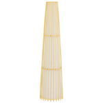 Φωτιστικό Δαπέδου Nanto Inart ε27 Μπαμπού σε Φυσική Απόχρωση Φ29x120εκ