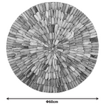 Διακοσμητικό Τοίχου Wargrene Pakoworld Φυσικό Drift Ξύλο Φ60x6εκ
