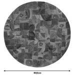 Διακοσμητικό Τοίχου Sorendine Pakoworld Φυσικό Ξύλο Φ60x4εκ