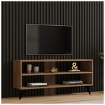 Έπιπλο Τηλεόρασης Prestige Pakoworld σε Sonoma Απόχρωση 120x29,6x50εκ
