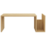 Τραπέζι Σαλονιού Poko Pakoworld σε oak Απόχρωση 86.8x50x32,4εκ