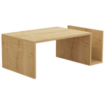 Τραπέζι Σαλονιού Poko Pakoworld σε oak Απόχρωση 86.8x50x32,4εκ