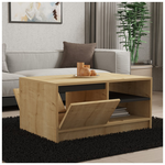 Τραπέζι Σαλονιού Narli Pakoworld σε oak Απόχρωση 90x60x45εκ