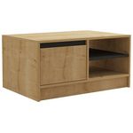 Τραπέζι Σαλονιού Narli Pakoworld σε oak Απόχρωση 90x60x45εκ