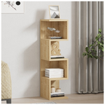 Ραφιέρα Επιδαπέδια Pratel Pakoworld σε oak Απόχρωση 25x27x95εκ