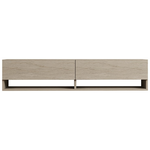 Έπιπλο Τηλεόρασης Επιτοίχιο Melosa Pakoworld σε όψη Τραβερτίνας 141x30x31εκ