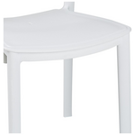 Τραπεζαρία Icon-Ignite Pakoworld σετ 3τεμ pp σε Λευκή Απόχρωση