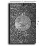 Πίνακας σε Καμβά Liorbe Pakoworld με Ψηφιακή Εκτύπωση 45x3x70εκ