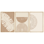 Πίνακας σε Καμβά Terpen i Pakoworld Τρίπτυχος με Ψηφιακή Εκτύπωση 50x2x70εκ