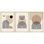 Πίνακας σε Καμβά Jefton Pakoworld Τρίπτυχος με Ψηφιακή Εκτύπωση 50x2x70εκ