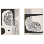 Πίνακας σε Καμβά Bajou Pakoworld Δίπτυχος με Ψηφιακή Εκτύπωση 50x3x70εκ