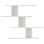 Ραφιέρα Τοίχου Zaka Pakoworld σε Λευκή Απόχρωση 98.7x14.5x78εκ