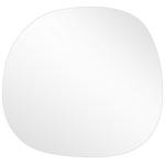 Καθρέπτης Frameless 1 Pakoworld Μαύρο 49x1.2x52εκ