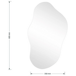 Καθρέπτης Ιrregular 2 Pakoworld 35x1x60εκ