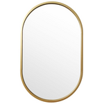 Καθρέπτης Ellipse Pakoworld Χρυσό 50x2x80εκ