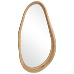 Καθρέπτης Οβάλ Baloa Pakoworld mdf σε Φυσική Απόχρωση 44x4x80εκ