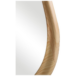 Καθρέπτης Οβάλ Baloa Pakoworld mdf σε Φυσική Απόχρωση 44x4x80εκ