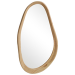 Καθρέπτης Οβάλ Baloa Pakoworld mdf σε Φυσική Απόχρωση 44x4x80εκ