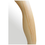 Καθρέπτης Οβάλ Enola Pakoworld mdf σε Φυσική Απόχρωση 54x2.5x80εκ