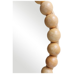 Καθρέπτης Specio Pakoworld Ξύλο σε Φυσική Απόχρωση Φ60x4.5εκ