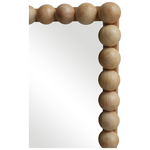 Καθρέπτης Ledalo Pakoworld Ξύλο σε Φυσική Απόχρωση 45x4.5x130εκ