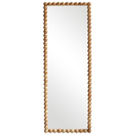 Καθρέπτης Ledalo Pakoworld Ξύλο σε Φυσική Απόχρωση 45x4.5x130εκ