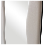 Καθρέπτης Lezour Pakoworld Ύφασμα σε Λευκή Απόχρωση 50x5x170εκ