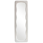 Καθρέπτης Lezour Pakoworld Ύφασμα σε Λευκή Απόχρωση 50x5x170εκ