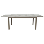 Τραπέζι Επεκτεινόμενο Lafla Pakoworld Αλουμίνιο σε Σαμπανιζέ Απόχρωση 160-240x100x75εκ