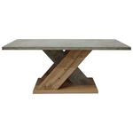 Τραπέζι Σαλονιού Solange Pakoworld σε Γκρι-Sonoma Απόχρωση 110x55x47.5εκ