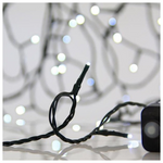 Σειρα, 300 led 3mm, 31v, 8 Προγραμματα, Μετασχηματιστη με Μνημη , Προεκταση Παροχης 300cm, Πρασινο Καλωδιο,λευκο Led,ανα 5cm,ιρ44