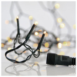 Πυκνη Σειρα, 1300 led 3mm, 33v, Επεκταση ωσ 2, με Μετασχηματιστη, Προεκταση Παροχης 300cm, Πρασινο Καλωδιο,απαλο Λευκο Led,ana 2cm,ιρ44