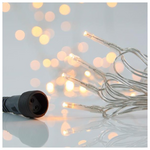 Σειρα Pro, 300 led 3mm, 31v & 9w Μετασχηματιστη, 4 Επεκτασεις Μεχρι 3 Σετ, Διαφανο pvc Καλωδιο, Θερμο Λευκο Led, ana 5cm, Προεκταση Παροχης 3m, Ip44
