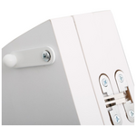 Τραπέζι Talen Pakoworld σε Λευκή Απόχρωση Φ80x74εκ