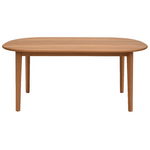 Τραπέζι Skyl Pakoworld Teak Ξύλο σε Φυσική Απόχρωση 190x90x75εκ