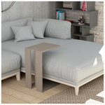 Βοηθητικό Τραπέζι Muju Pakoworld σε Μόκα Απόχρωση 40x30x57εκ