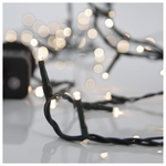 Σειρα,700 led 3mm,31v,8 Προγραμματα,μετασχηματιστη με Μνημη,προεκταση Παροχης 300cm,πρασινο Καλωδιο,απαλο Λευκο Led,ανα 5cm,ιρ44