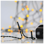 Σειρα, 1500 led 3mm,31v,8 Προγραμματα,μετασχηματιστη με Μνημη,προεκταση Παροχης 300cm,πρασινο Καλωδιο,θερμο Λευκο Led,ανα 5cm,ιρ44