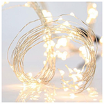 Χταποδι, 400 Μινι Led, 4,5v, Σταθερο, με Μετασχηματιστη, Προεκταση Παροχης 500cm, Ασημι Χαλκος, Daylight Led, ana 10cm, Ιρ44