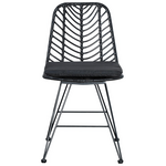 Τραπεζαρία Kliton-Naoki σετ 3τεμ Pakoworld Ανθρακί Αλουμίνιο και Μέταλλο σε Μαύρη Απόχρωση 80x80x74εκ