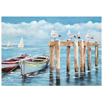 Πίνακας σε Καμβά Port i Inart 100x3x70εκ