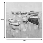 Πίνακας σε Καμβά Boatty ι Inart 100x3x100εκ