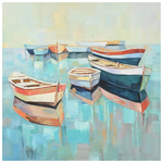 Πίνακας σε Καμβά Boatty ι Inart 100x3x100εκ