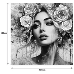 Πίνακας σε Καμβά Prima ι Inart 100x3x100εκ