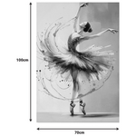 Πίνακας σε Καμβά Dancito i Inart 70x2.5x100εκ